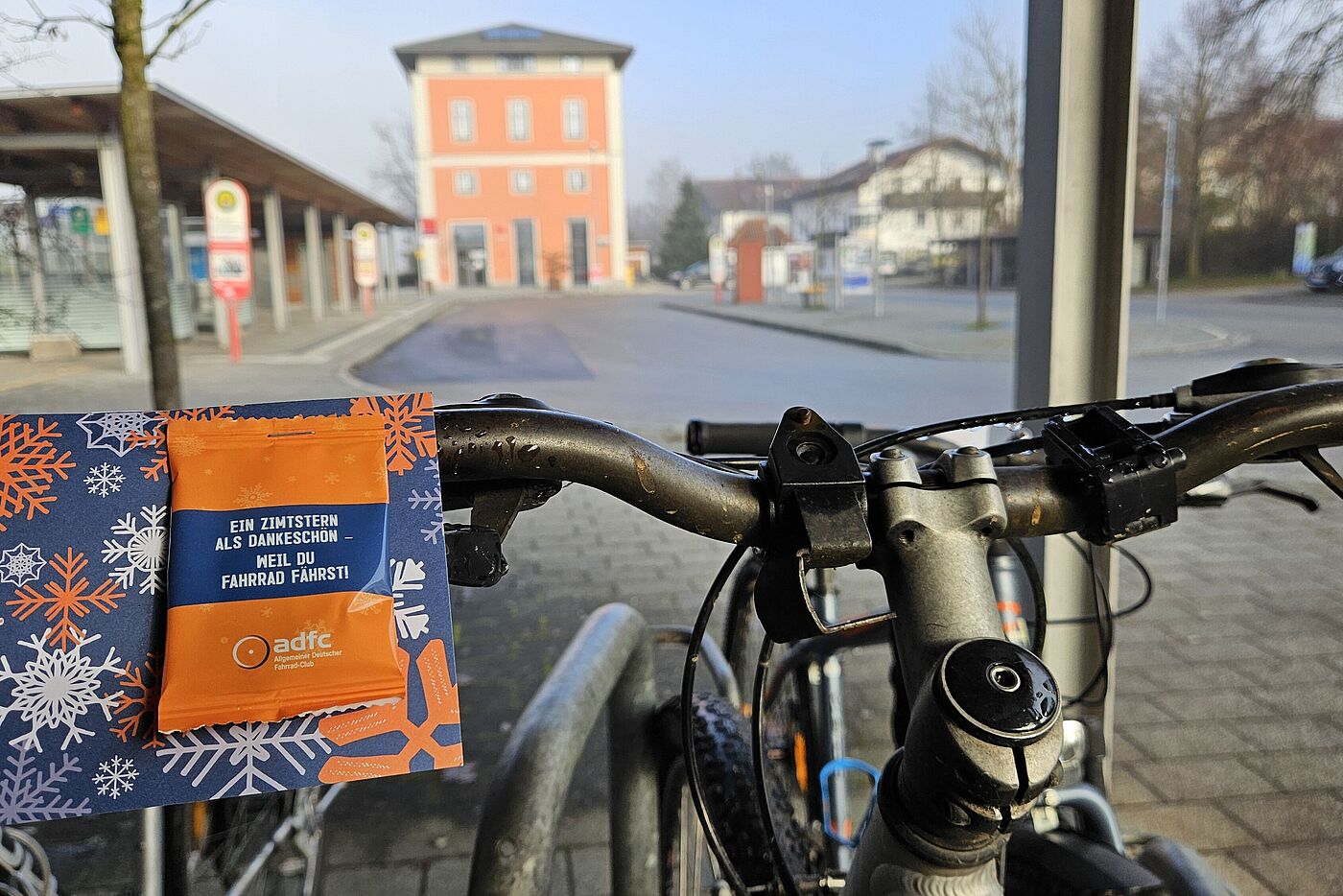 Wasserburg Bahnhof Nikolausaktion 2024